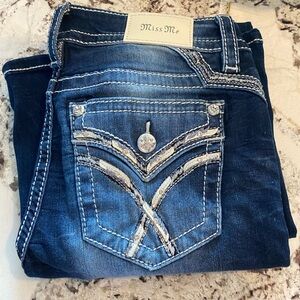 Miss Me jeans, Women’s size 28. Mid rise flare.